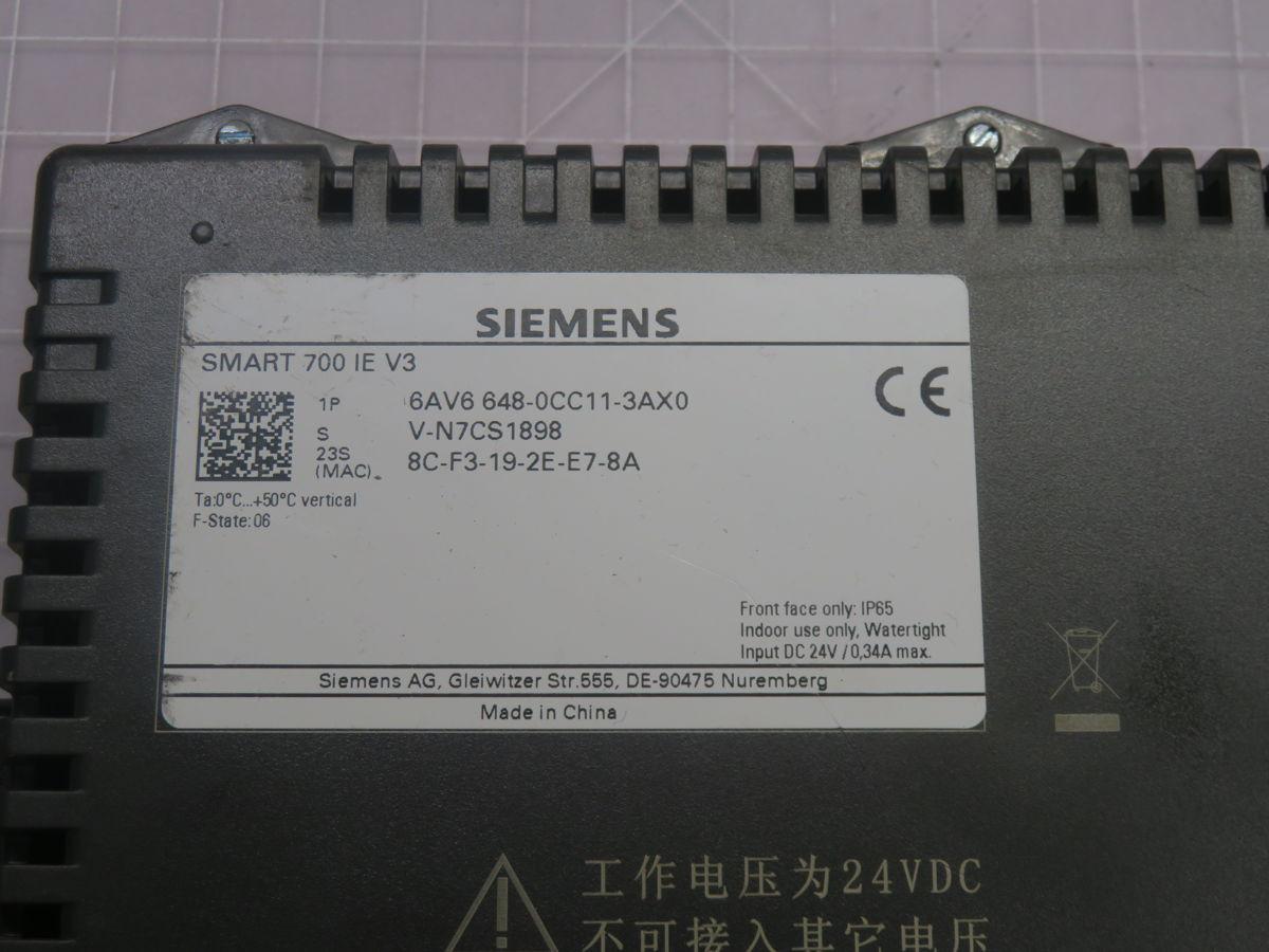 Siemens #6AV6-648-0CC11-3AX0, Operator Interface - Image 1