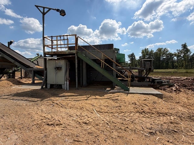 Douglas, 8-Head Shaving Mill System, 12 knives per head, 50 HP per head, Heil 105x32 triple pass drum dryer - Image 3