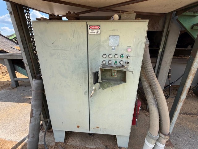 Douglas, 8-Head Shaving Mill System, 12 knives per head, 50 HP per head, Heil 105x32 triple pass drum dryer - Image 8