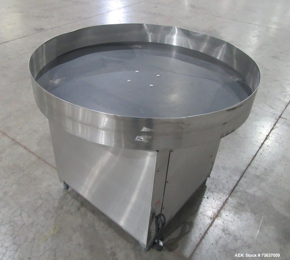 36" Heat Seal #AT36, Rotary Accumulation Table, 36" diameter tabletop, 115 V. (3 available) - Image 5