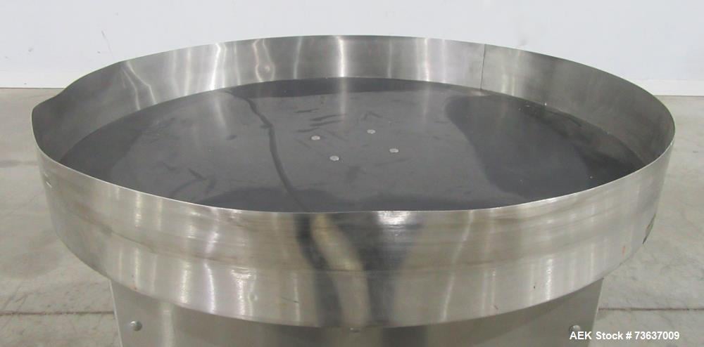 36" Heat Seal #AT36, Rotary Accumulation Table, 36" diameter tabletop, 115 V. (3 available) - Image 7