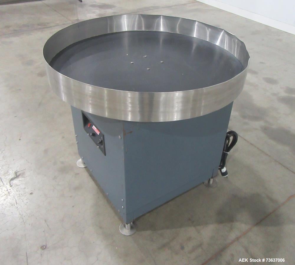 36" Heat Seal #AT361VS, Rotary Accumulation Table, Stainless Steel top, 36" diameter tabletop, 115 V., 3 amps - Image 3