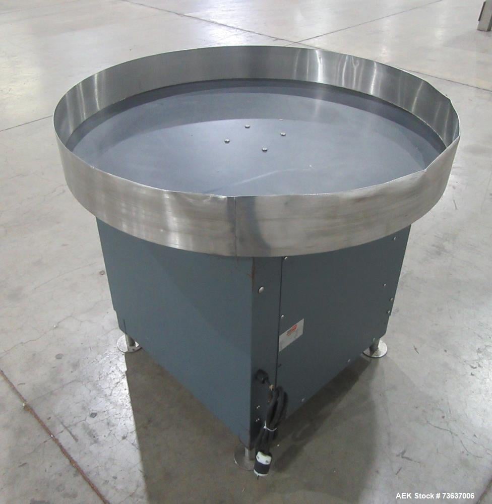 36" Heat Seal #AT361VS, Rotary Accumulation Table, Stainless Steel top, 36" diameter tabletop, 115 V., 3 amps - Image 5