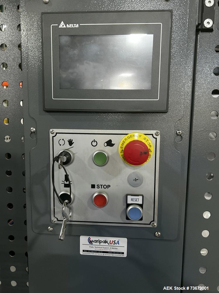Maripak #Multimac-D-60, Servo Shrink Bundler, 35 cycles/min., 16" seal bar opening, 27" cross sealer, 24" - Image 7