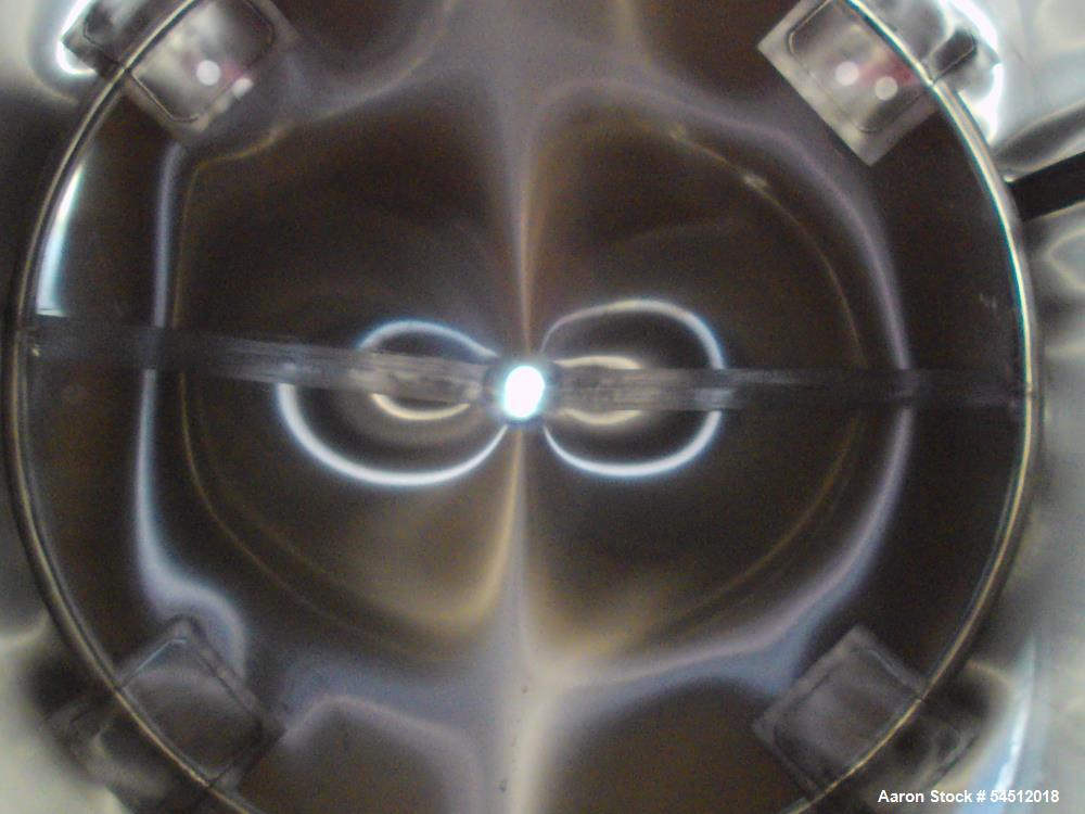 1,000 gallon BCast #BC-SSST1000, Vertical Tank, 316L Stainless Steel, 65" diameter x 108" OAH, cone bottom - Image 10