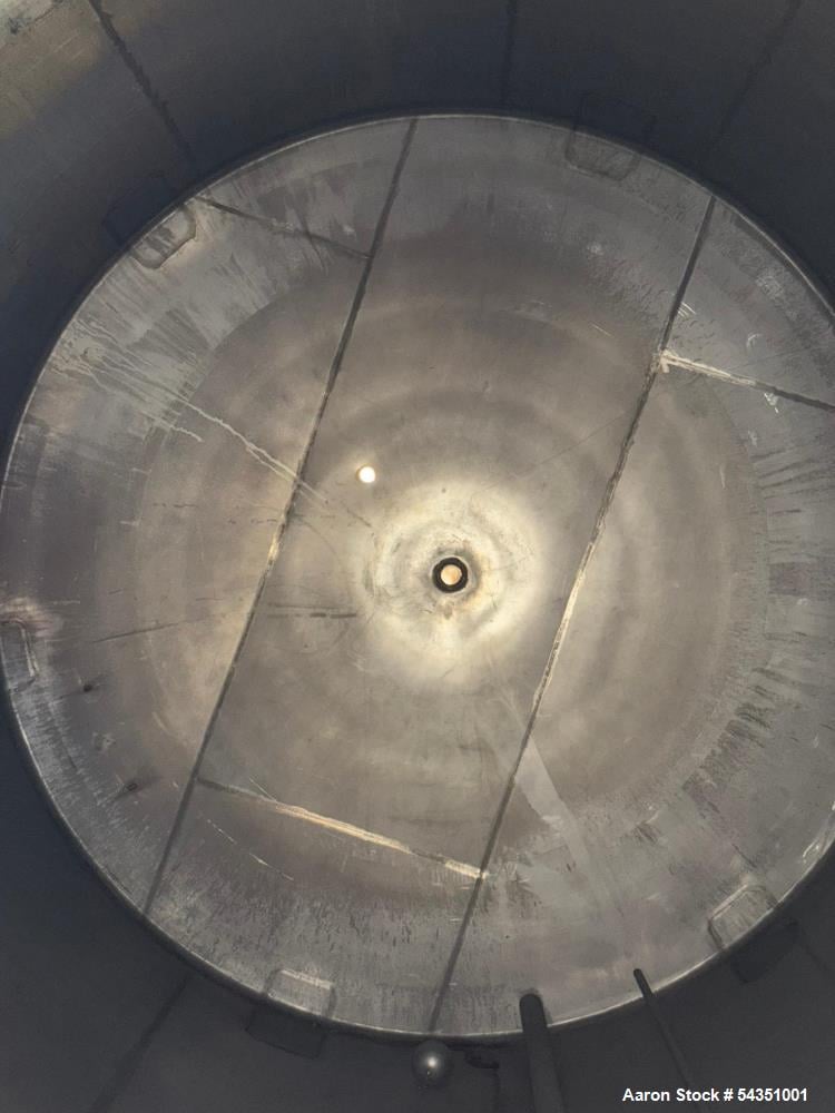 15,000 gallon Letco, Storage Tank, Stainless Steel, 144" diameter x 216" straight side, dished top & bottom - Image 5