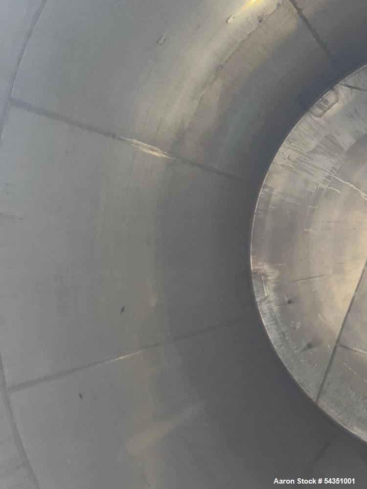 15,000 gallon Letco, Storage Tank, Stainless Steel, 144" diameter x 216" straight side, dished top & bottom - Image 6