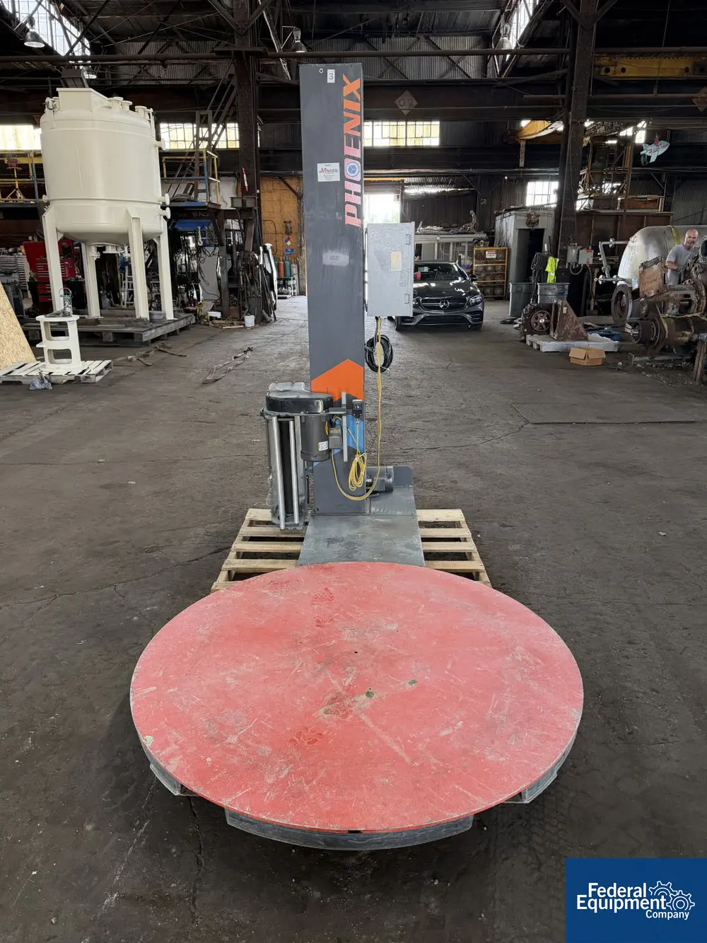 Phoenix #PLP-2100, Pallet Wrapper, turntable, 120 V. - Image 5