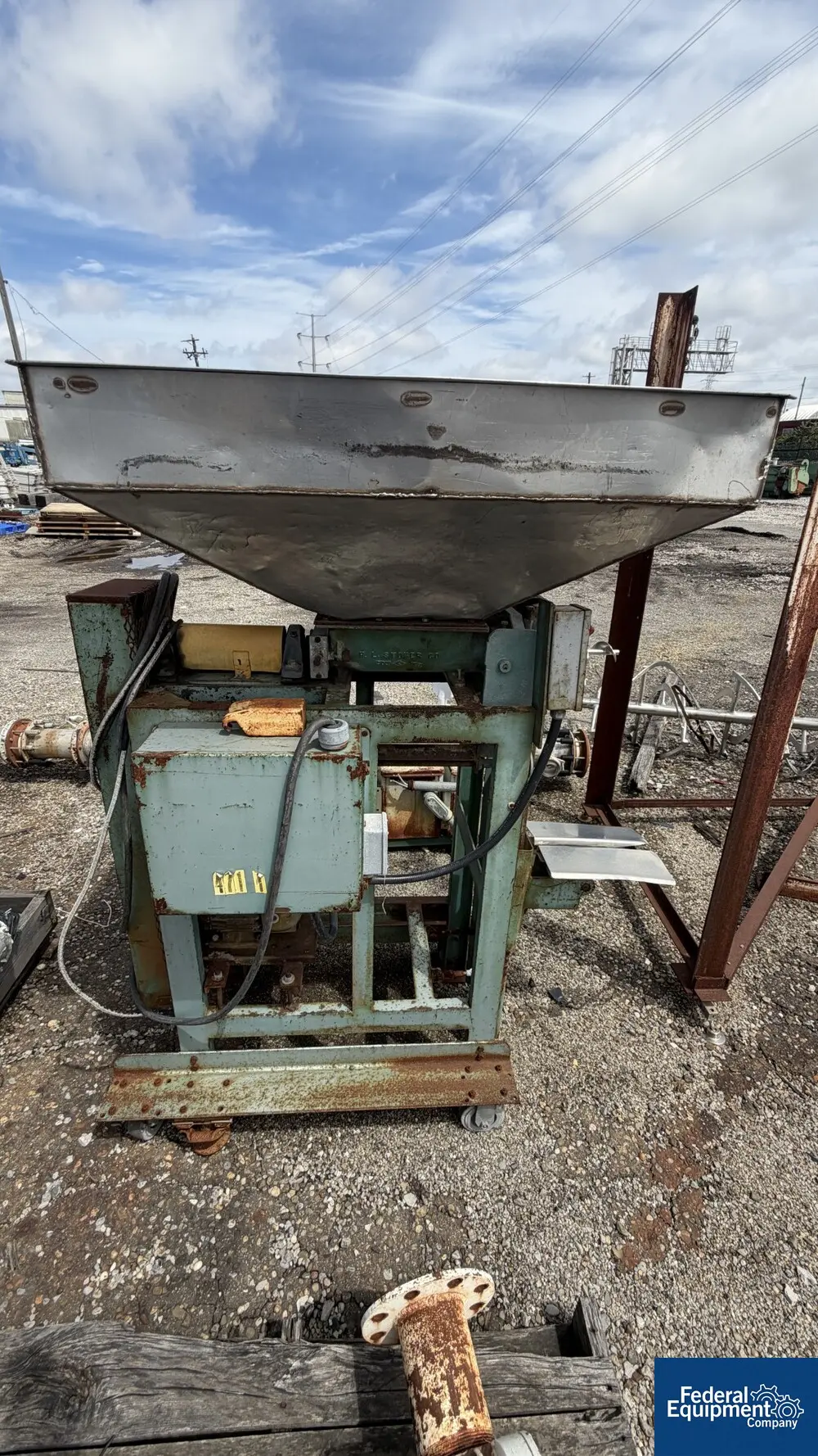 Stoker #CR, Auger Bag Packer, Stainless Steel product contact, product hopper - Image 1