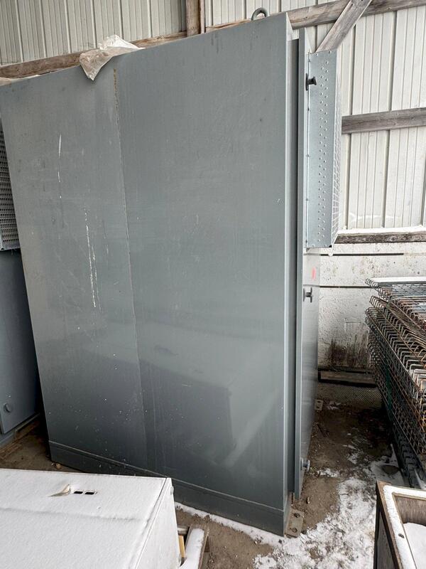 100 KW Simplex #TITAN-100, forced air-cooled resistive/inductive load bank cabinet, 75 KVAR, 480 V., 3 Ph. - Image 3