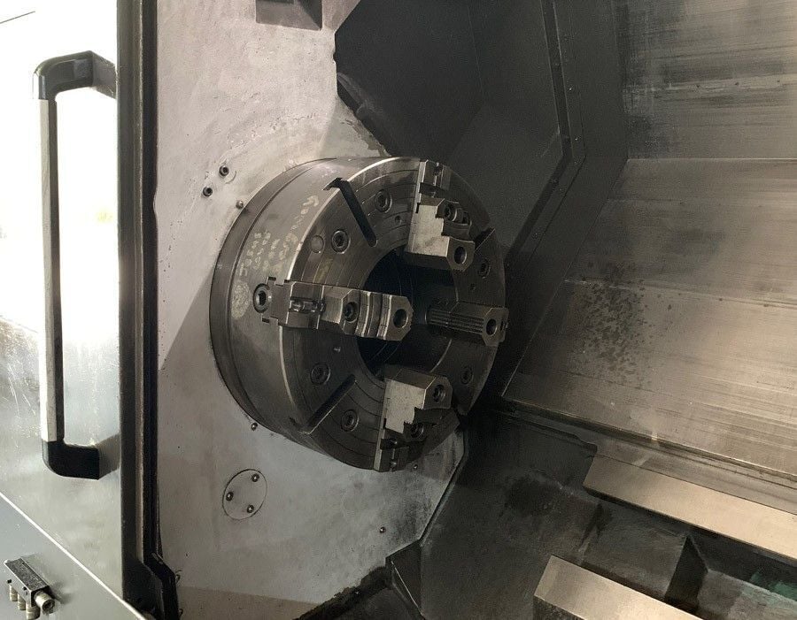 Daewoo Doosan #Puma-5100LC, CNC Turning Center, 35.4" swing, 25.6" max diameter x 80.4" length, 10.8" bar - Image 4