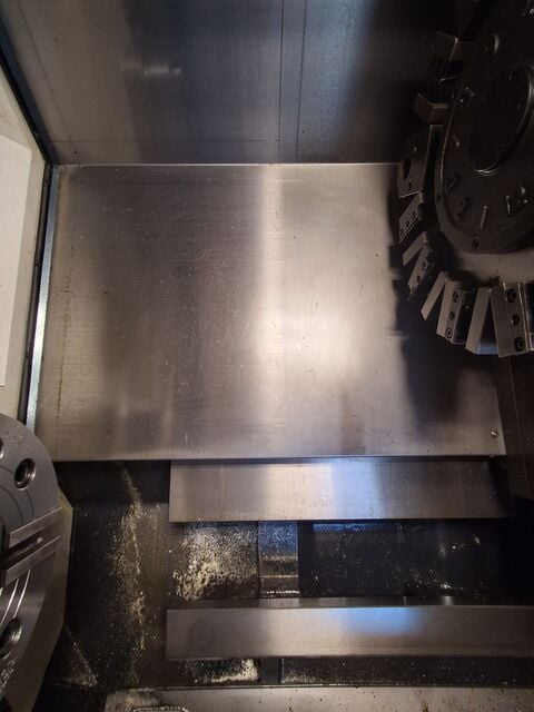 Daewoo Doosan #Puma-300MC, CNC Lathe, 15.7" diameter x 24.8" length, 12" chuck, 4" bar, 35 HP, 2800 RPM, live - Image 9