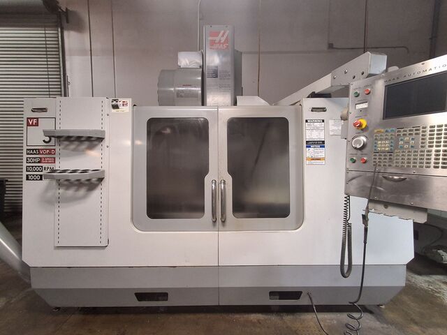 Haas #VF-3B, 4-Axis CNC Vertical Machining Center, 40" X, 20" Y, 25" Z, 30 HP, 10,000 RPM, CT 40, HRT210 - Image 1