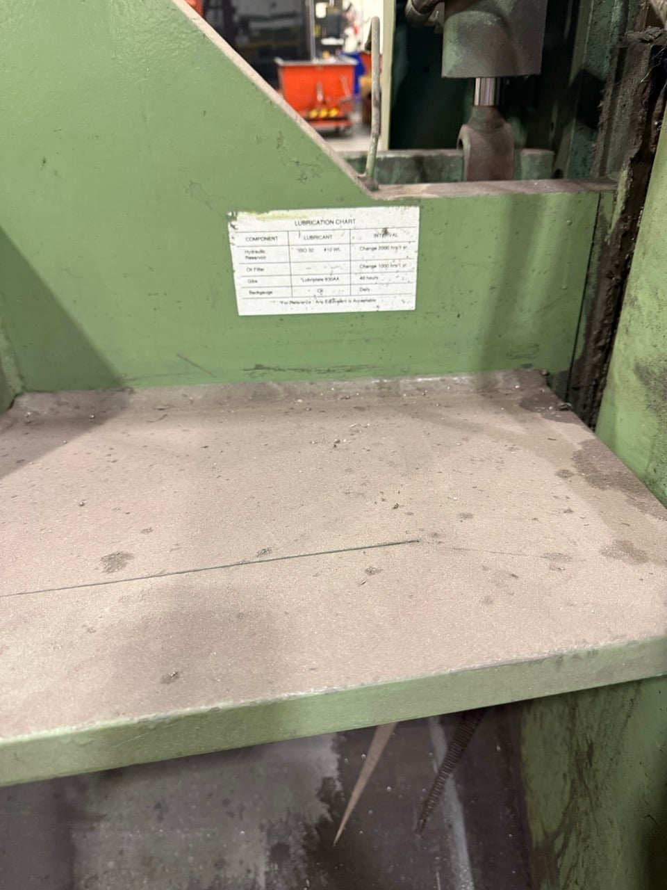 1/4" x 12' Betenbender #12-1/4, hydraulic power shear, 13 SPM, 21 hold downs, 35" squaring arm, 15 HP - Image 7