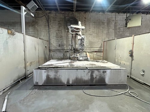 Baca Systems #RS201, Robo SawJet, 90" x 144" table, 26 HP Saccardo saw, 50 HP waterjet pump, 60,000 PSI - Image 5