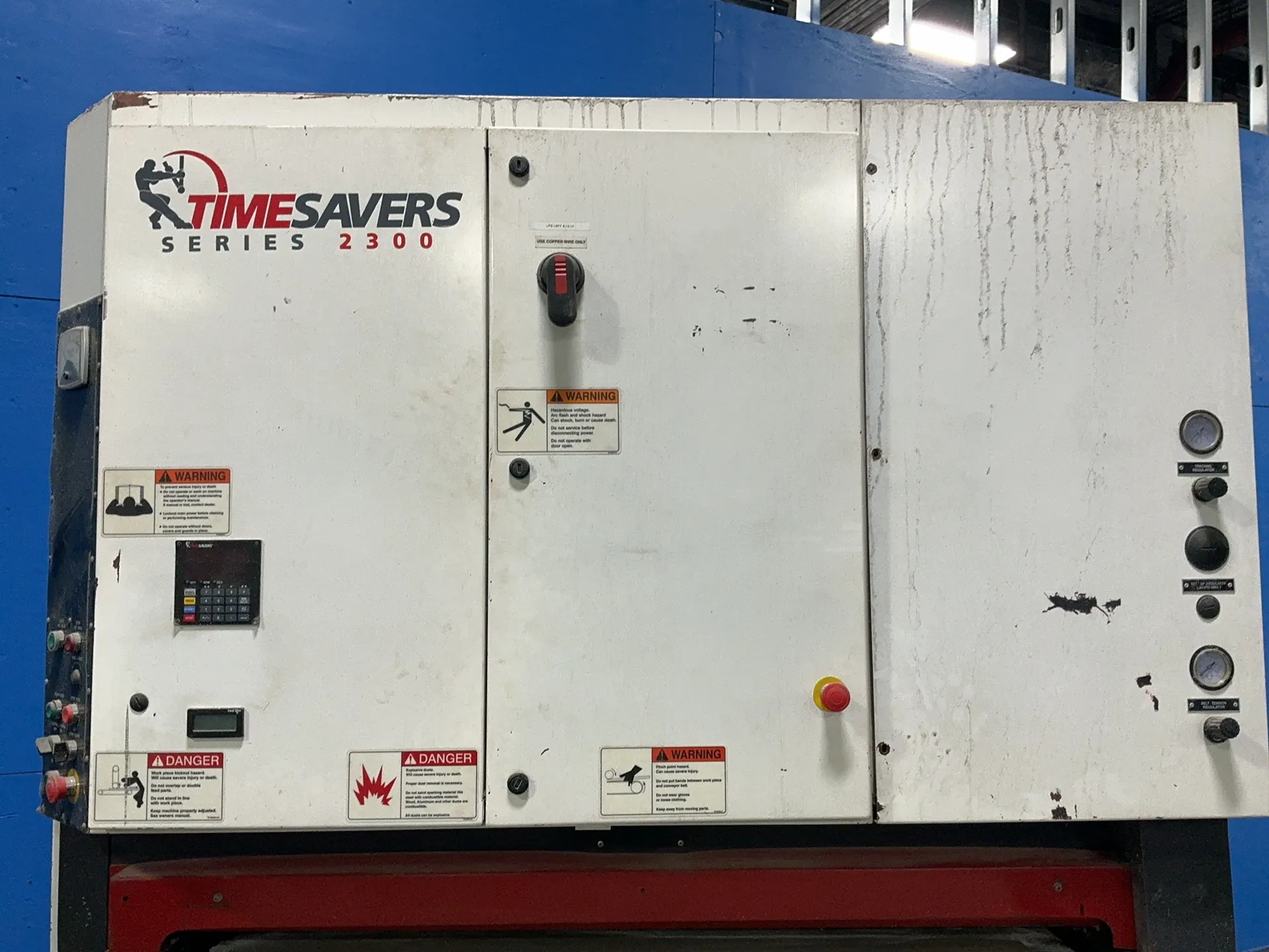 50" Timesavers #2315-45-0, Belt Sander, 30 HP, 59.1 A, Intelligent Drive MC Series, 460 V., 3 Ph. (2 - Image 5