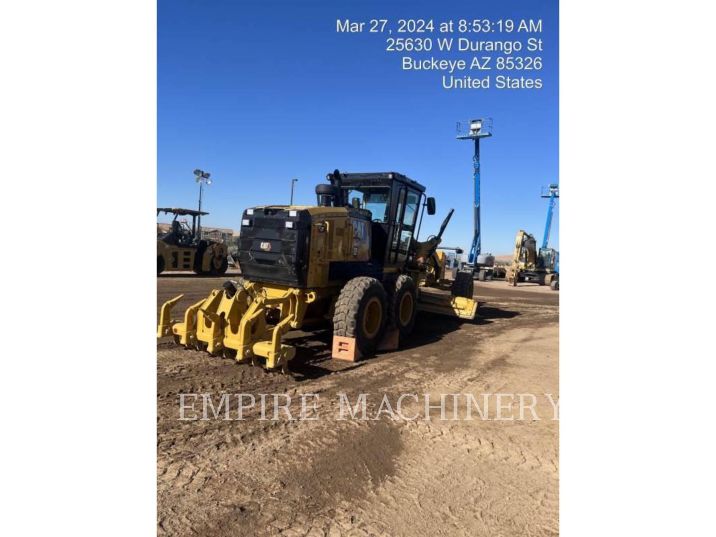 Caterpillar 140-13, Motor Grader, 1050 hours, S/N: N9400710, 2023 - Image 6