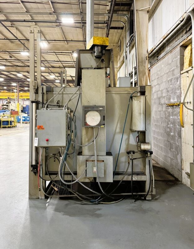 100" width x 36" H x 169" D L S Industries #0, tempering oven, 1000&deg;F, Eurotherm Nonodac PLC Control - Image 5