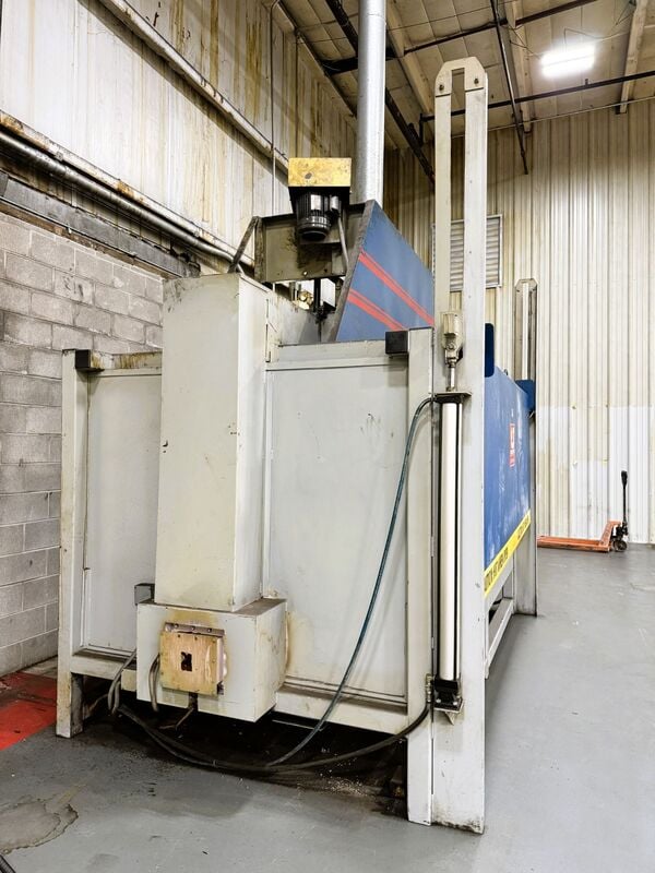 100" width x 36" H x 169" D L S Industries #0, tempering oven, 1000&deg;F, Eurotherm Nonodac PLC Control - Image 6