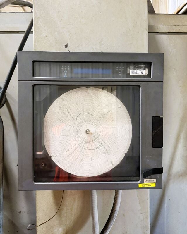 100" width x 36" H x 169" D L S Industries #0, tempering oven, 1000&deg;F, Eurotherm Nonodac PLC Control - Image 10