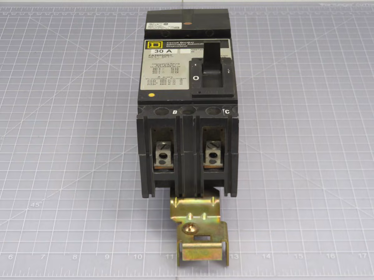 30 Amp, Square D #FA26030BC, Circuit Breaker - Image 3