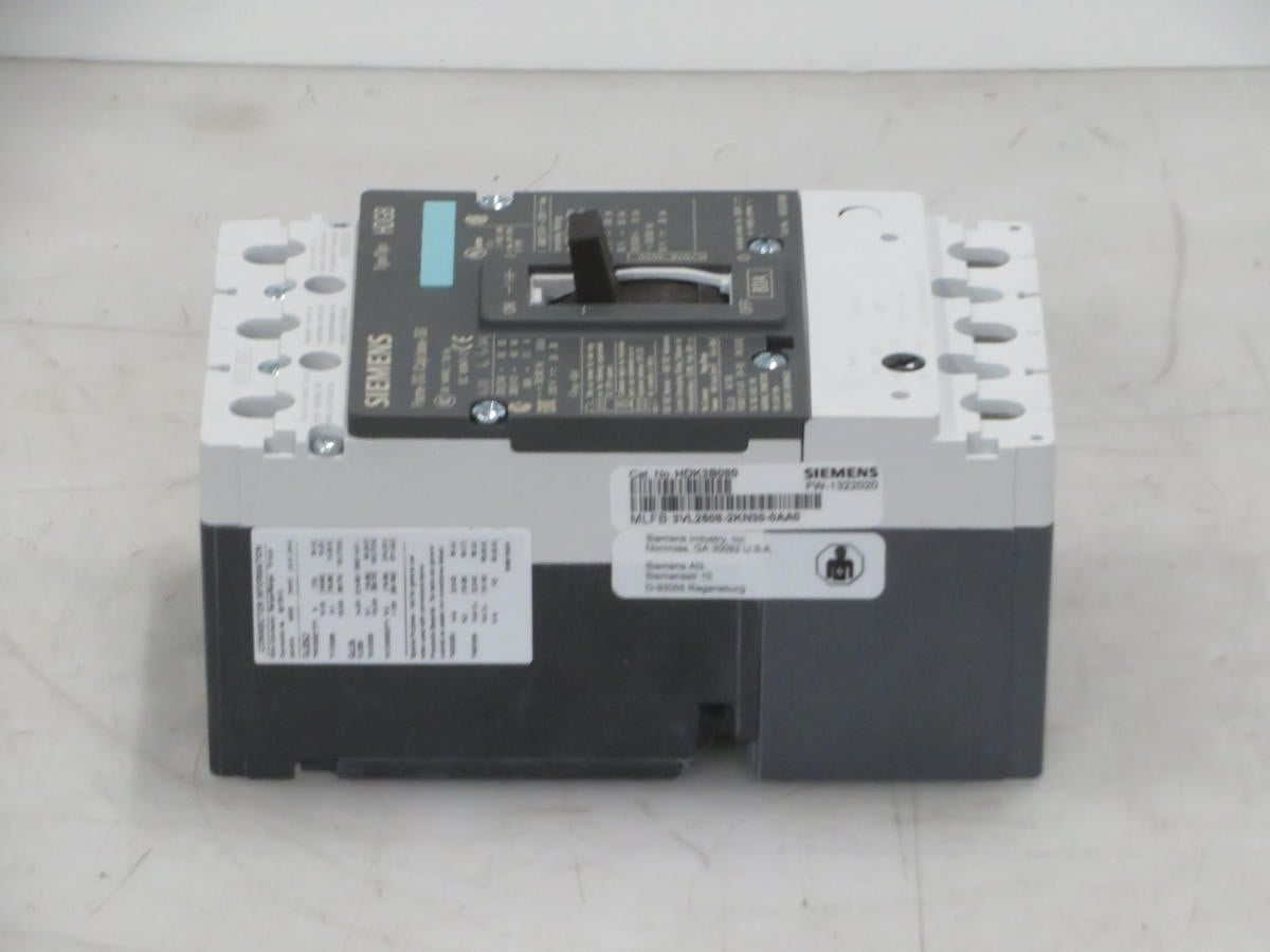 80 Amp, Siemens #Hdk3b080, Breaker, 80 A Current, 480 VAC Voltage, 65 Kaic Interrupting Capacity - Image 3