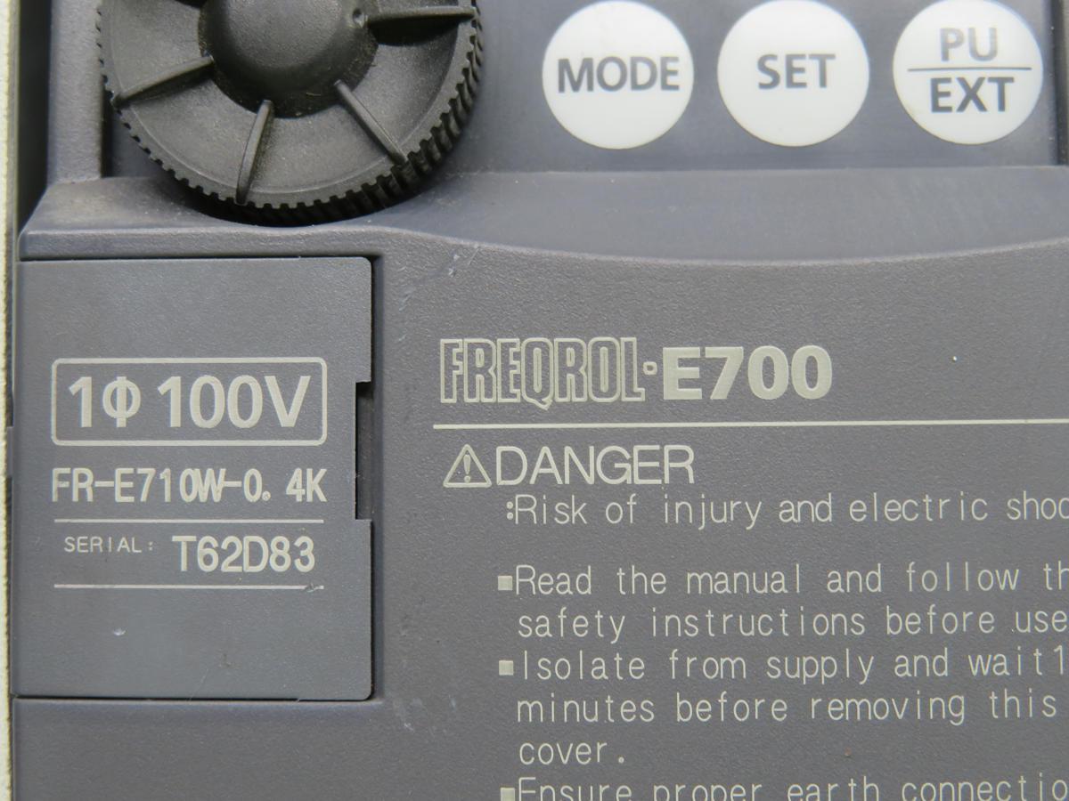 7.5 KW Mitsubishi #E700, freqrol variable speed/frequency dr - Image 4
