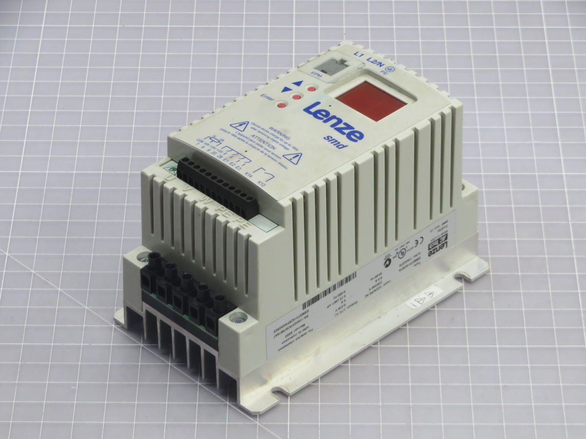 0.75 KW Lenze #ESMD751X2SFA, Frequency Inverter Drive - Image 1