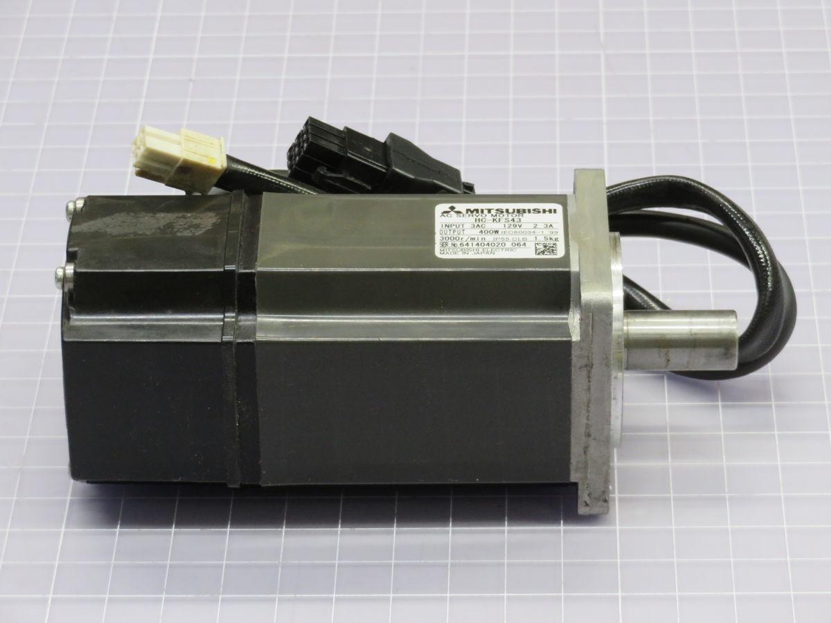 0.4 kW Mitsubishi #HC-KFS43, AC Servo Motor, 129 Volts - Image 3