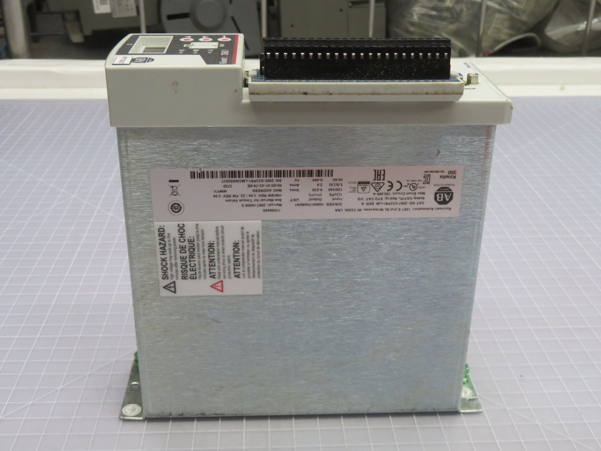 Allen-Bradley #2097-V33PR1-LM, Ser A Kinetix 350 Servo Drive - Image 4