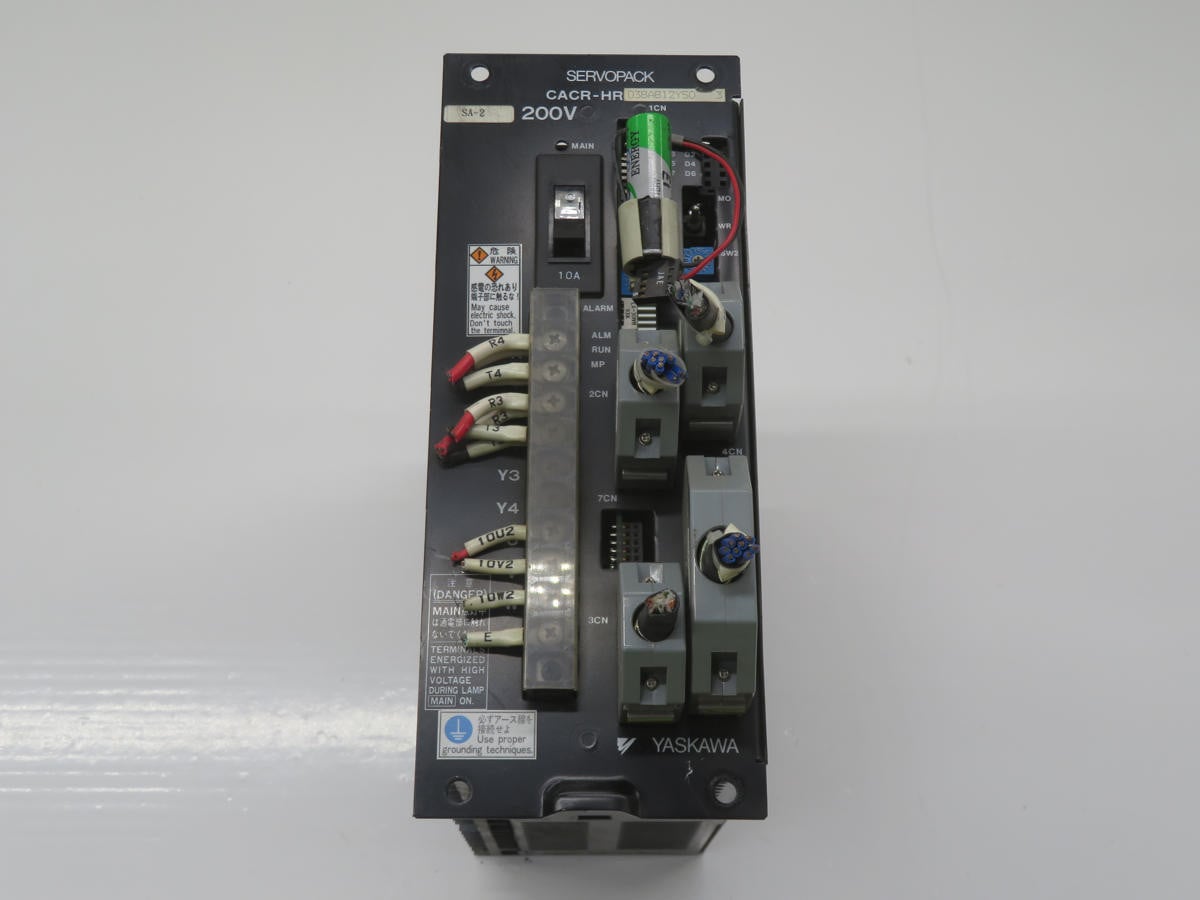 0.3 KW Yaskawa #CACR-HR03BAB12Y50, Servo Pack - Image 2