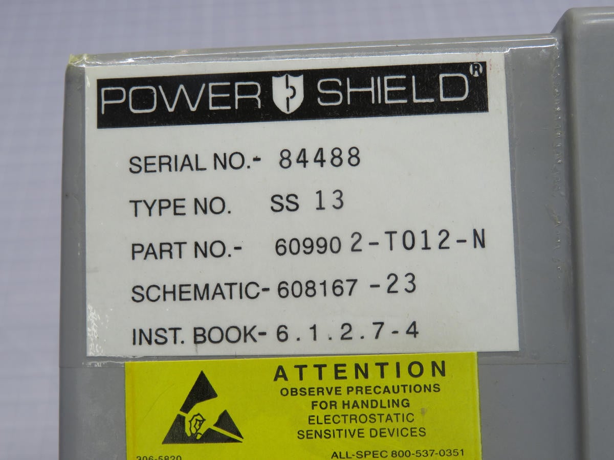ABB #13-609902-T012-N, Ss Power Shield Solid State Trip - Image 4