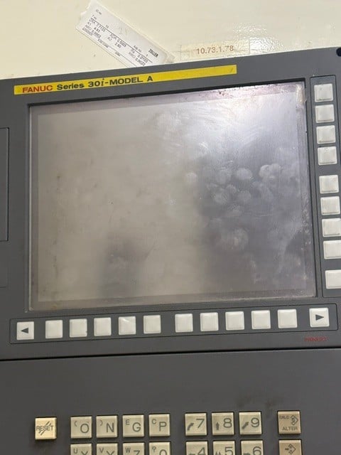 Niigata #HN80D, Fanuc 30i-A Control, 4-Axis, 60.3" X, 48.4" Y, 40.1" Z, 6000 RPM, 88 automatic tool changer - Image 4