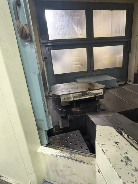 Niigata #HN80D, Fanuc 30i-A Control, 4-Axis, 60.3" X, 48.4" Y, 40.1" Z, 6000 RPM, 88 automatic tool changer - Image 6