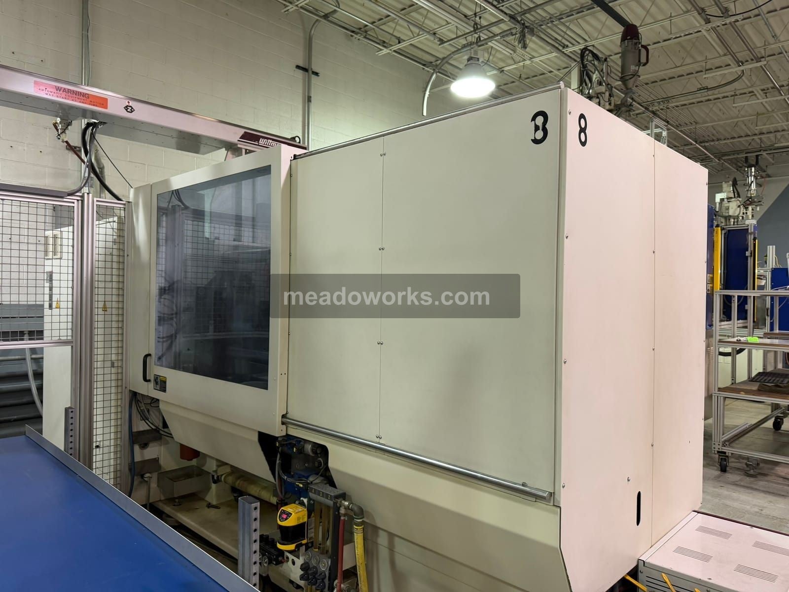 263 Ton, Battenfeld #HM-240/1330, Hydraulic Injection Molder, 24.8" x 22.4" tie bar spacing, 42.3" daylight - Image 8