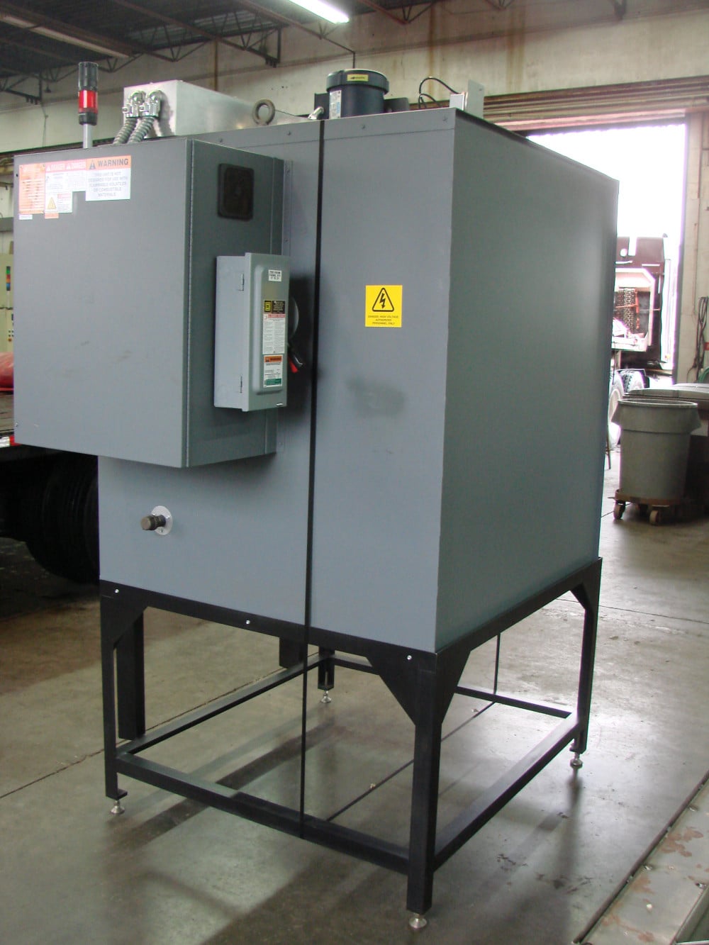 36" width x 36" H x 36" L JPW Design #ST333A1DTULP480V9KW, cabinet oven, Horiz-Air, Prog. Control, 500 °F - Image 2