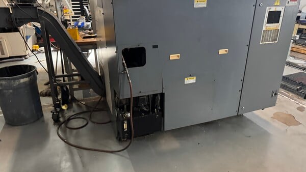 Okuma #ESL8-IIM, CNC turning center, 17.7" swing, 8.26" turning diameter, 19.69" turning length, 12 station - Image 5