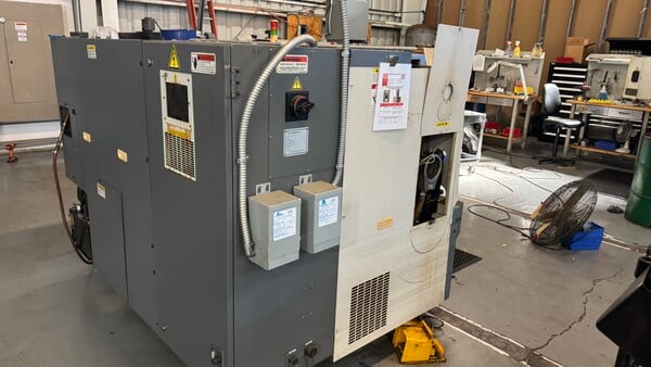 Okuma #ESL8-IIM, CNC turning center, 17.7" swing, 8.26" turning diameter, 19.69" turning length, 12 station - Image 6