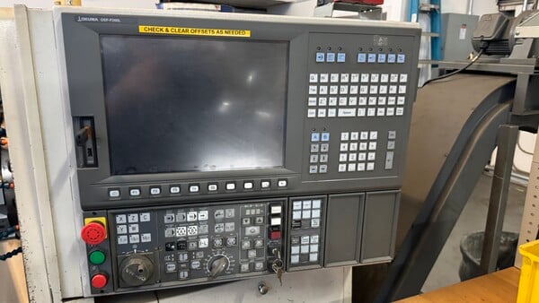Okuma #ESL8-IIM, CNC turning center, 17.7" swing, 8.26" turning diameter, 19.69" turning length, 12 station - Image 7