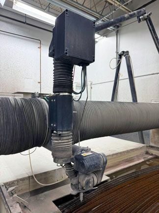 OMAX #60120, abrasive waterjet, 77" x 144" table, 62" x 126" cutting capacity, EnduroMax 40 HP pump, 55,000 - Image 5