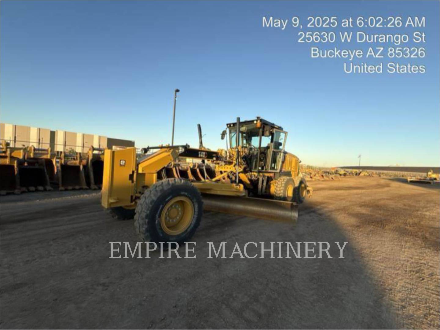 Caterpillar 140-13, Motor Grader, 1320 hours, S/N: N9400711, 2023 - Image 4