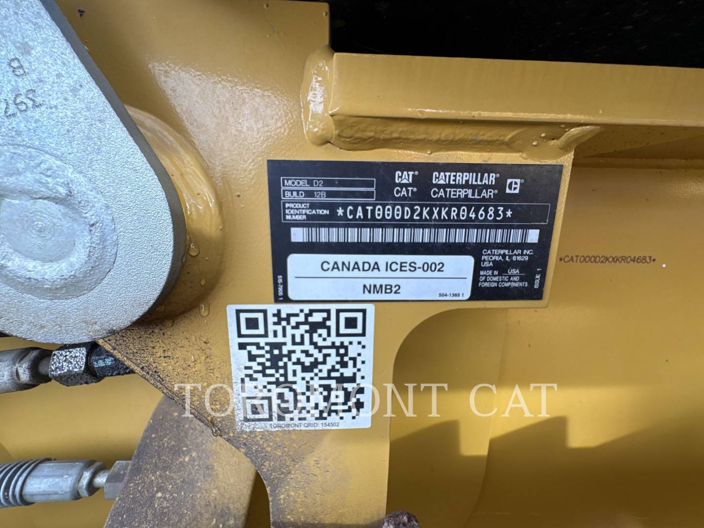 Caterpillar D2-12LGP, 328 hours, S/N: XKR04683, 2025 - Image 6