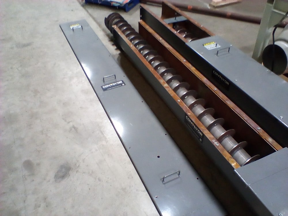 9" diameter x 36' long, conveyor engineering & manufacturin, AR400, 3 HP, 34 RPM, 2026 - Image 5