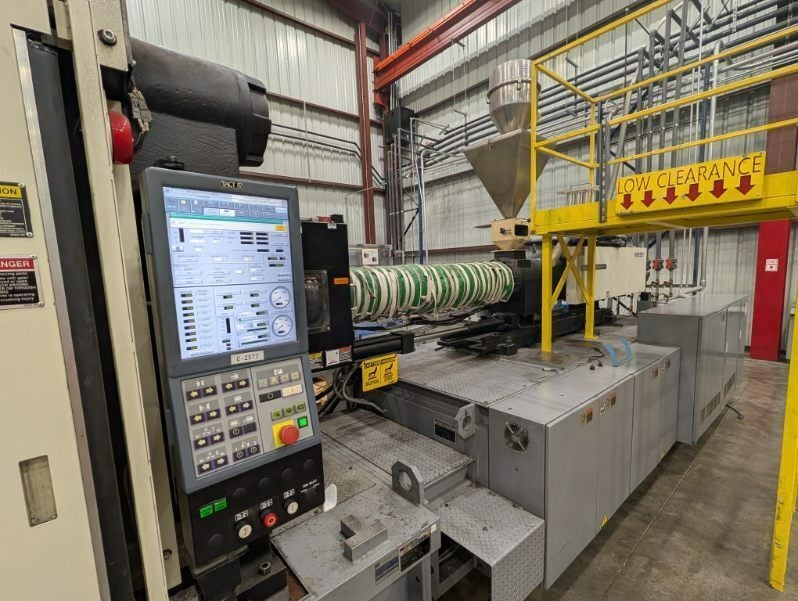618 Ton, 132 oz., Nissei #FVX560III-310L, injection molding machine, 3.5" screw diameter, Tact IV Control - Image 3