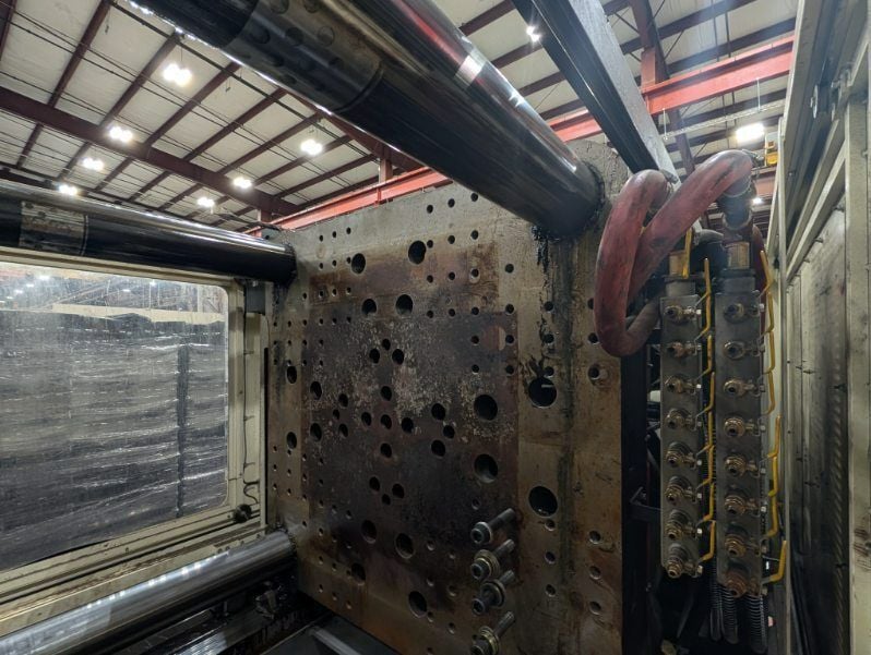 618 Ton, 132 oz., Nissei #FVX560III-310L, injection molding machine, 3.5" screw diameter, Tact IV Control - Image 8