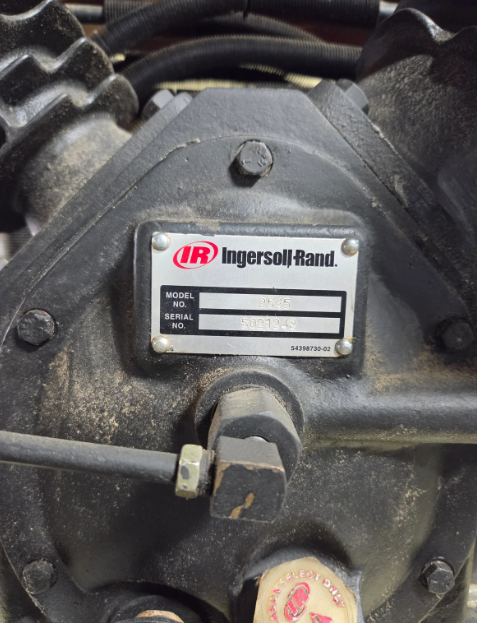 175 psig, Ingersoll-Rand #2545K10, vertical air compressor, 10 HP/7.5 HP, 120 gallon, 460 V. - Image 6
