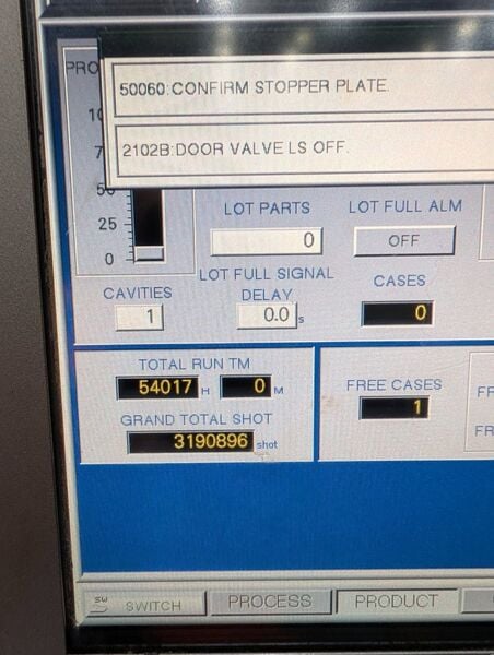 720 Ton, 132 oz., Nissei #FV660-310L, injection molding machine, Tact IV Control, core pull, 2007 - Image 5