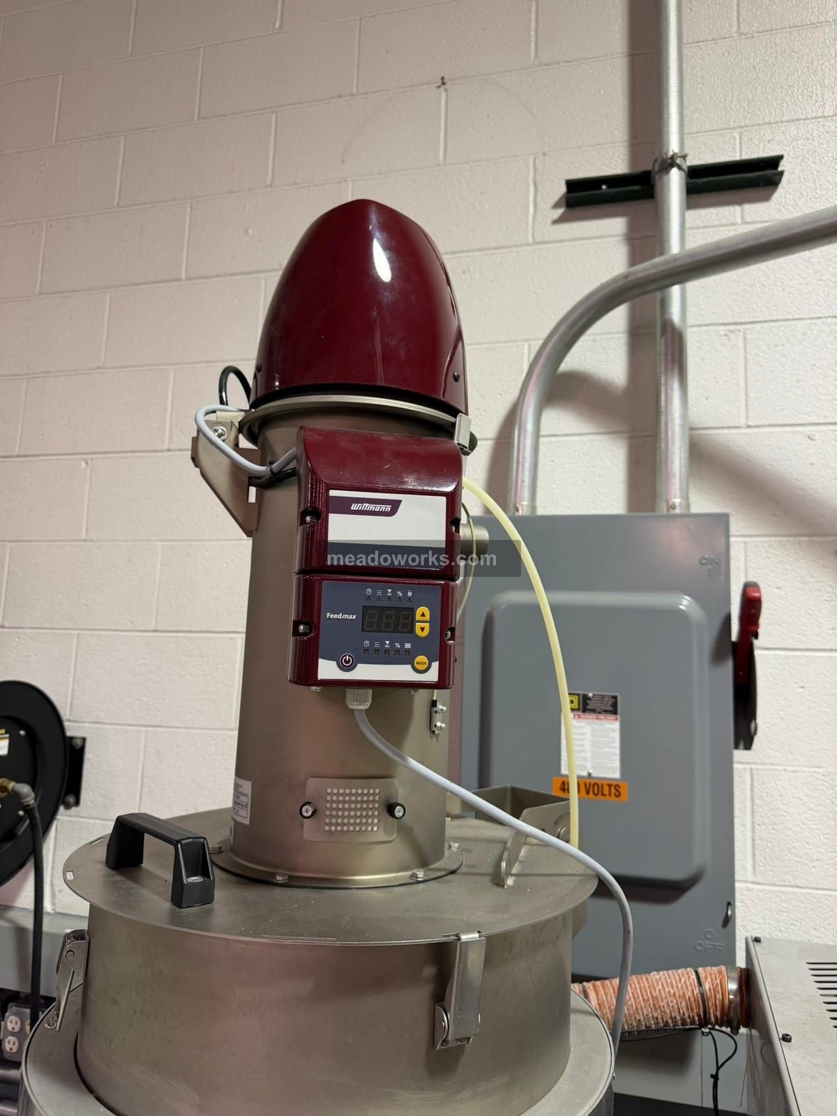 Wittmann #Drymax-D60-150-M, Desiccant Dryer w/DPS, drying hopper & Feedmax loader, 480 V., 2010 - Image 6