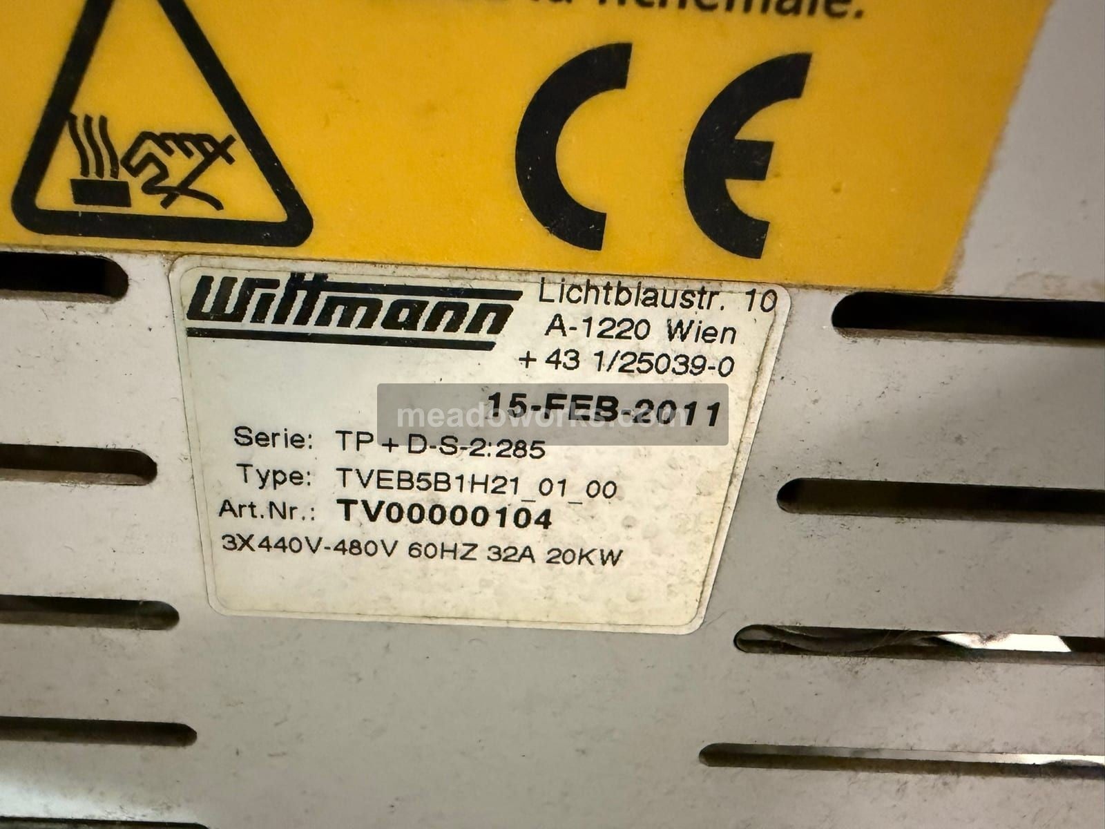 20 KW Wittmann #Tempro-plus-D, 2-Zone Temperature Control Unit, 285°F max., touchscreen control, 480 V., 2011 - Image 5