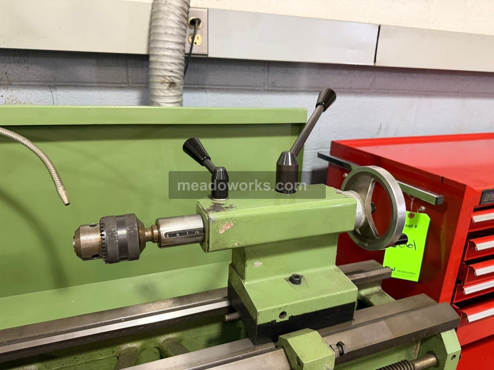 13" x 40" Emco #Maximat-V13, Engine Lathe, 30-2500 RPM, 3-jaw chuck, Dorian quick change tool post, tailstock - Image 8